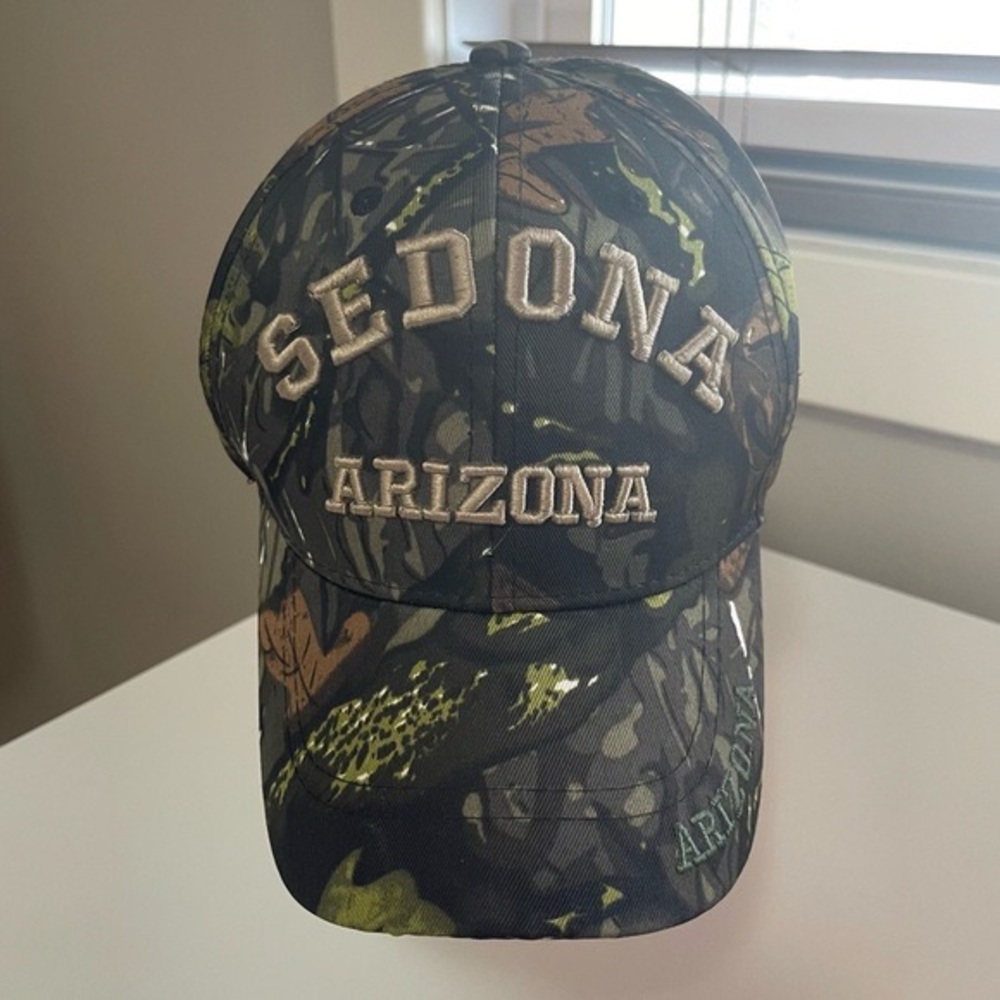 SEDONA ARIZONA Camo Cap Hat Camouflage Hunting